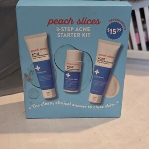 3-Step Acne Starter Kit - Blue and White